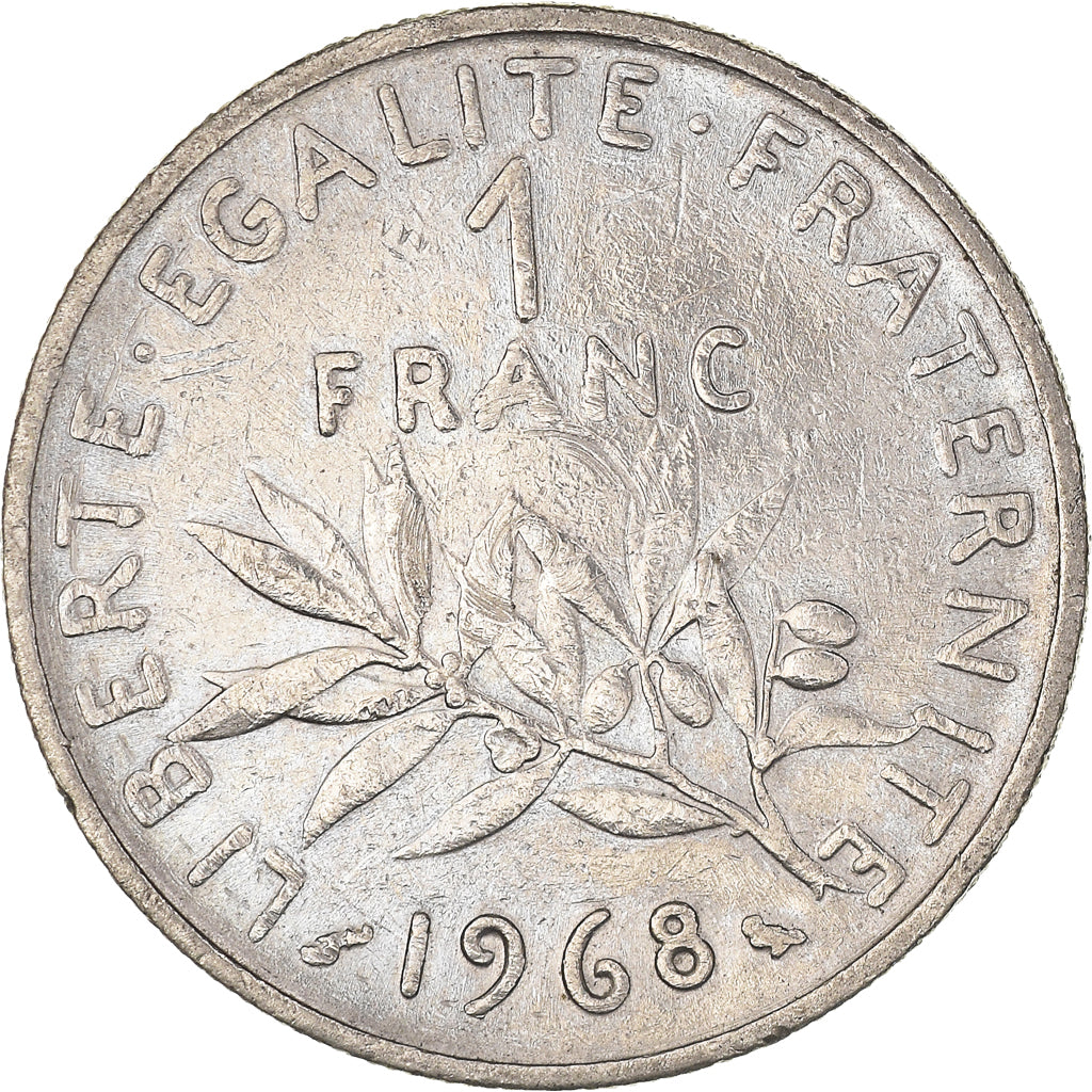 Coin, France, Franc, 1968
