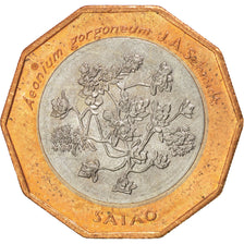 CAPE VERDE, 100 Escudos, 1994, KM #38a, MS(63), Bi-Metallic, 26, 10.88