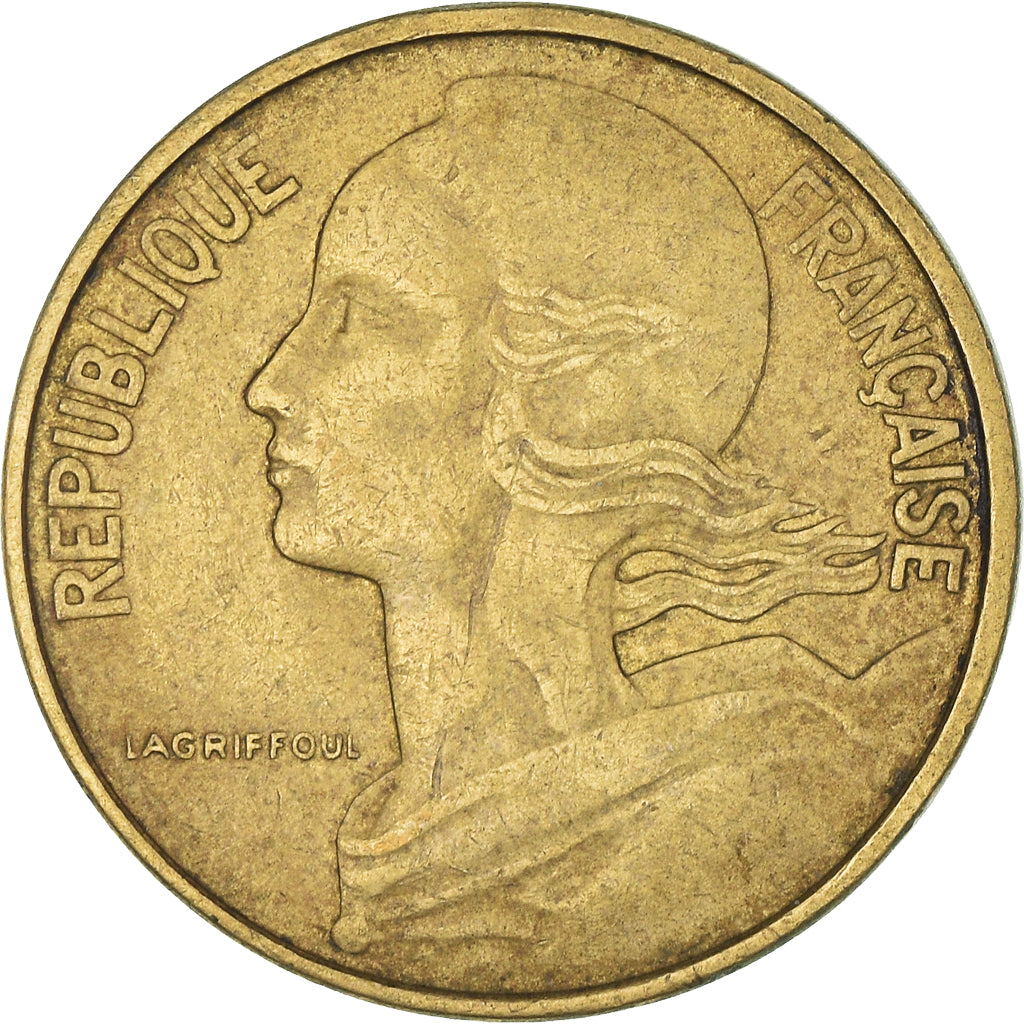 Münze, Frankreich, 10 Centimes, 1971