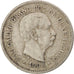 LUXEMBOURG, 5 Centimes, 1908, KM #26, EF(40-45), Copper-Nickel, 2.50