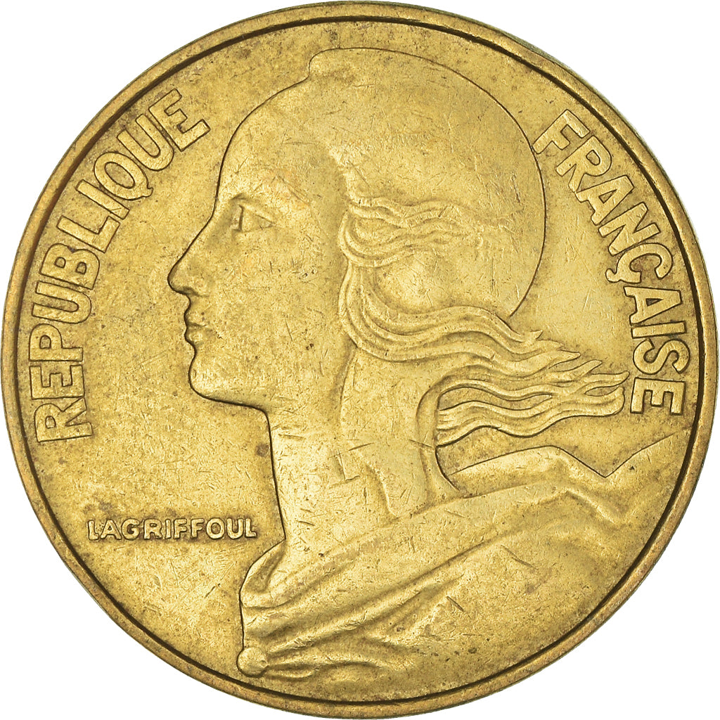 Münze, Frankreich, 20 Centimes, 1976