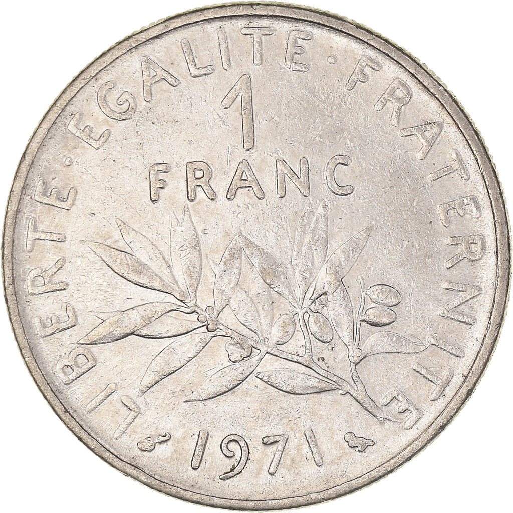 Moneta, Francja, Franc, 1971