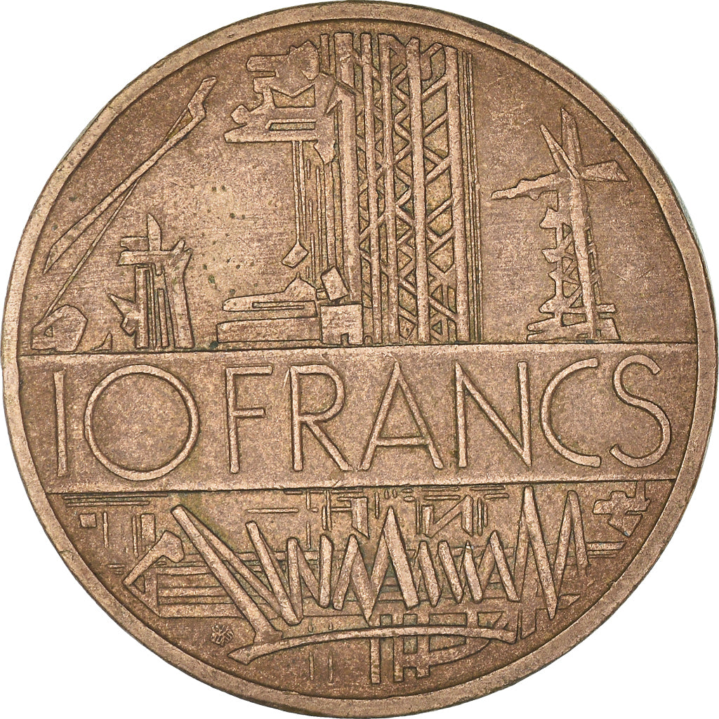 Münze, Frankreich, 10 Francs, 1980