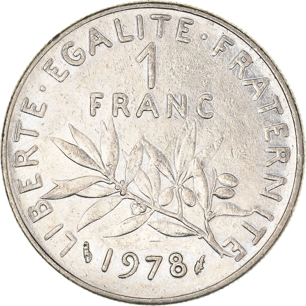 Moneta, Francja, Franc, 1978