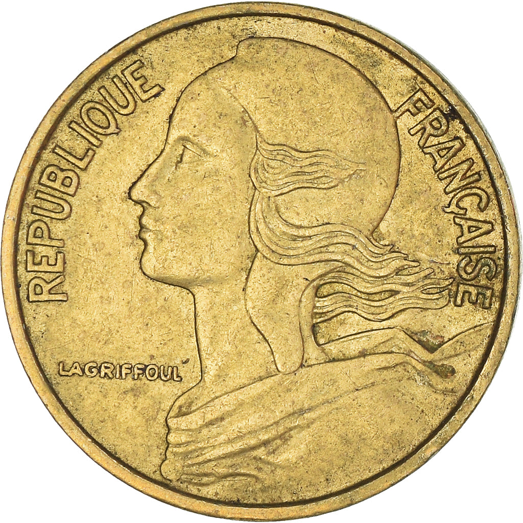 Munten, Frankrijk, 5 Centimes, 1972