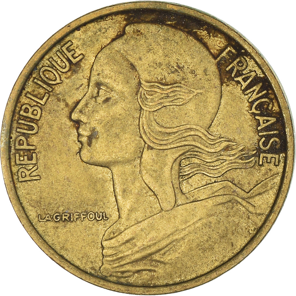 Munten, Frankrijk, 5 Centimes, 1973