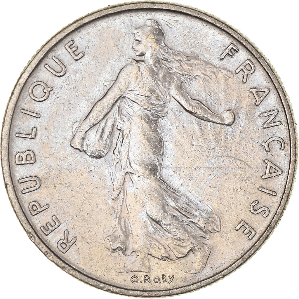 Moneta, Francia, 1/2 Franc, 1974