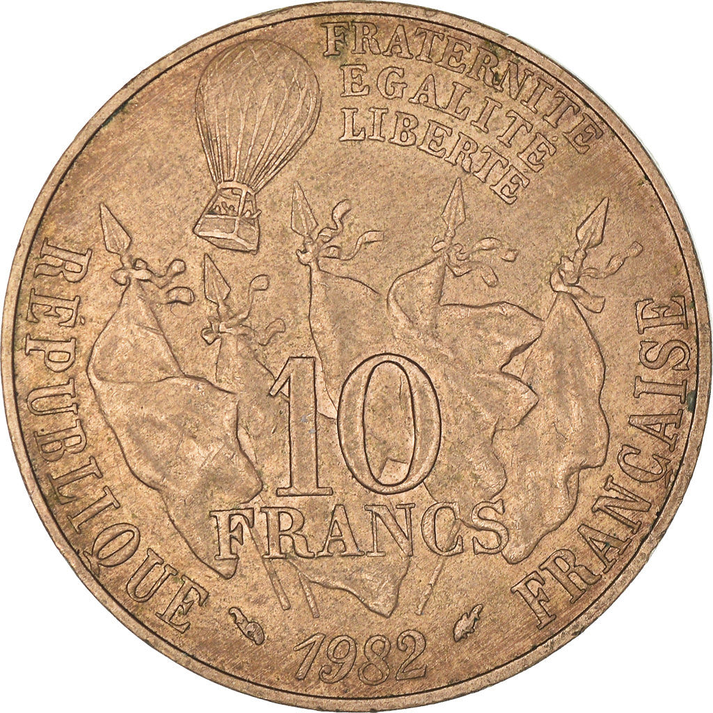 Münze, Frankreich, 10 Francs, 1982