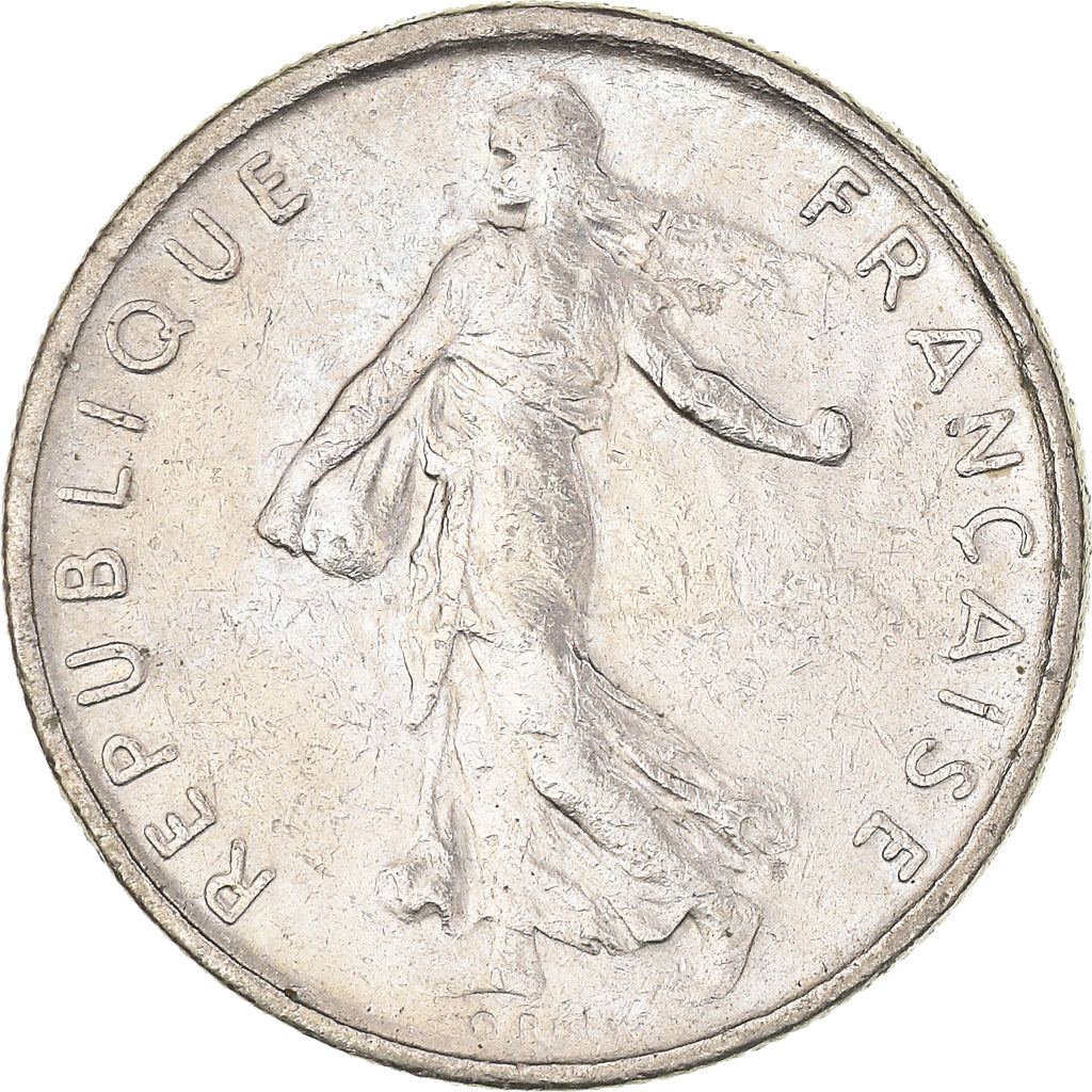 Münze, Frankreich, 1/2 Franc, 1966