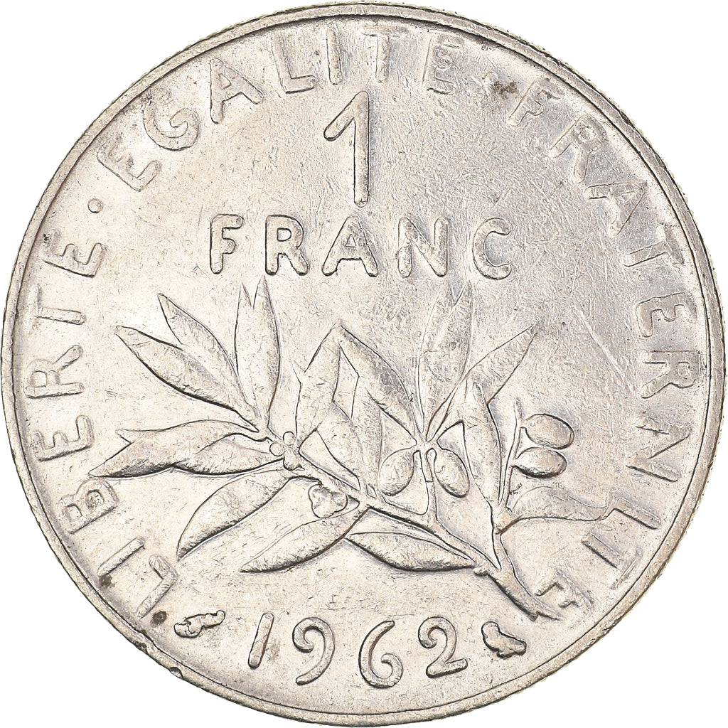 Moneta, Francja, Franc, 1962
