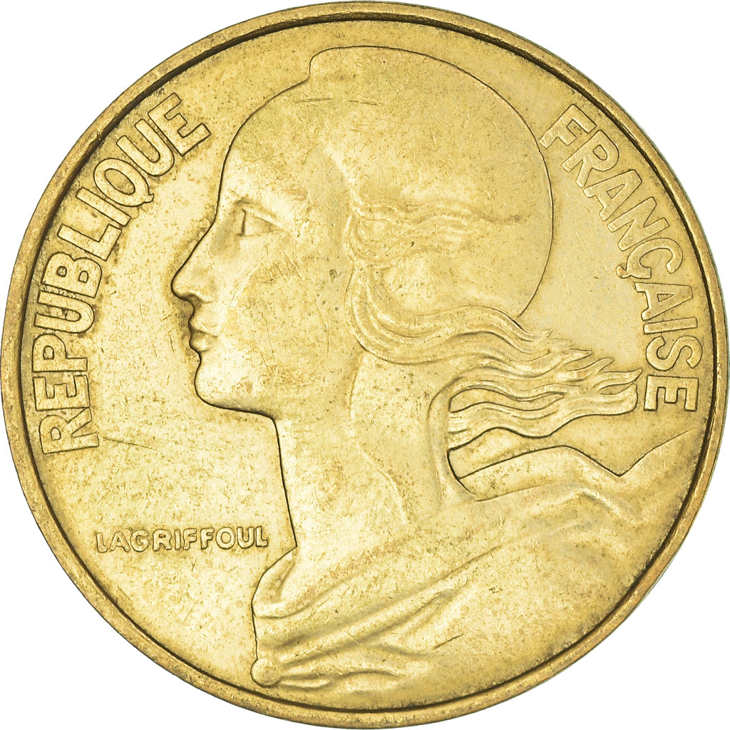 Moeda, França, 20 Centimes, 1982