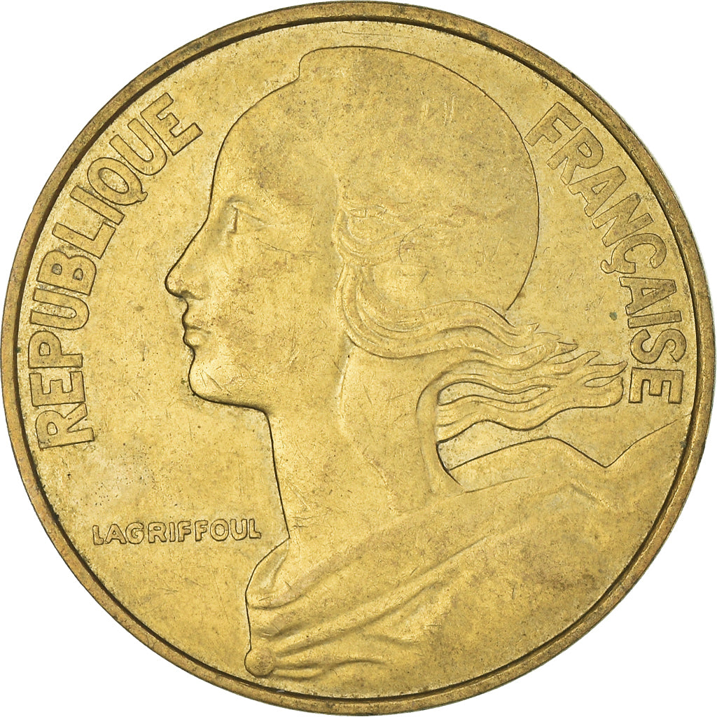 Moeda, França, 20 Centimes, 1981