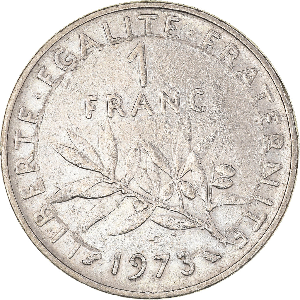 Münze, Frankreich, Franc, 1973