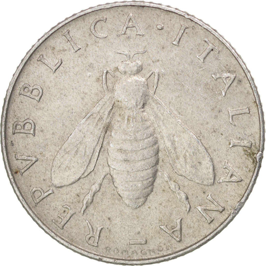 ITALY, 2 Lire, 1953, Rome, KM #94, EF(40-45), Aluminum, 18, 0.78