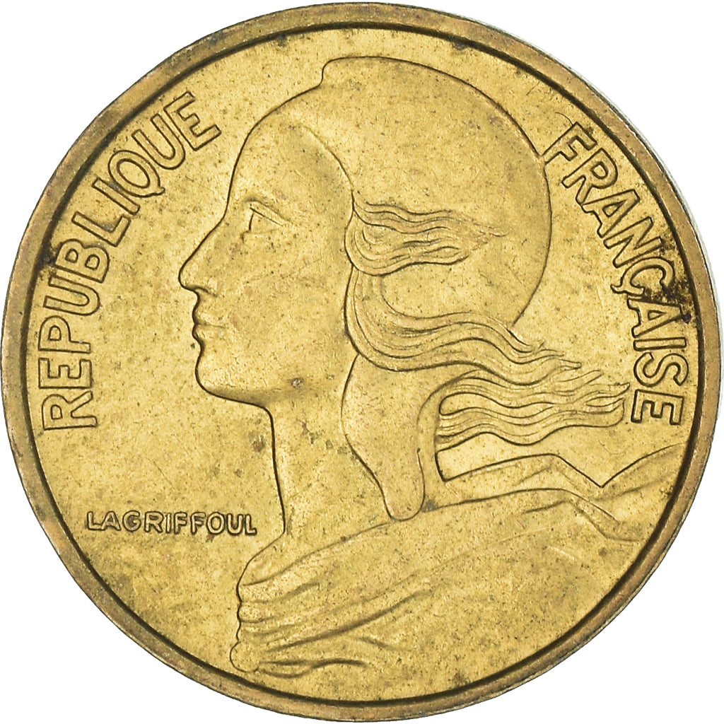 Moeda, França, 5 Centimes, 1966