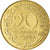 Moneda, Francia, 20 Centimes, 1986