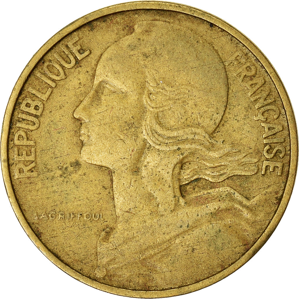 Coin, France, 10 Centimes, 1962