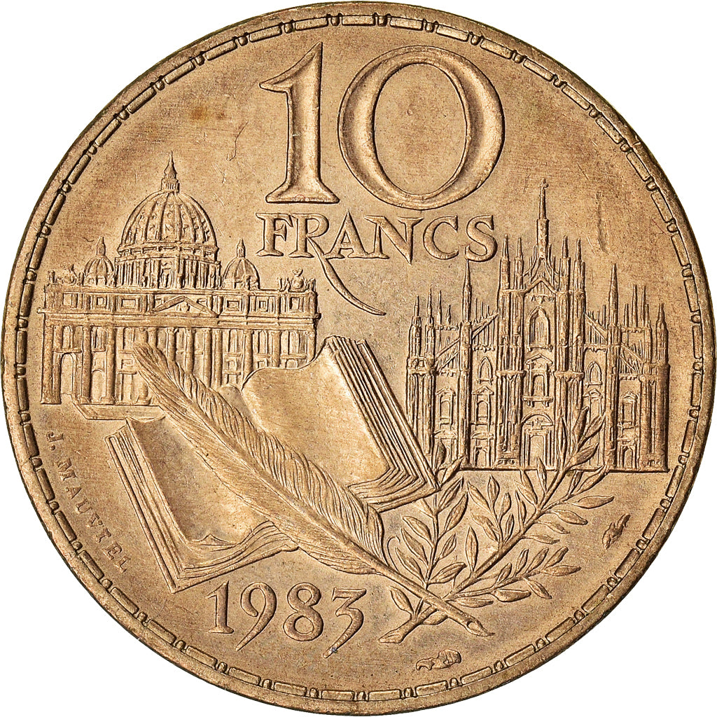 Coin, France, 10 Francs, 1983