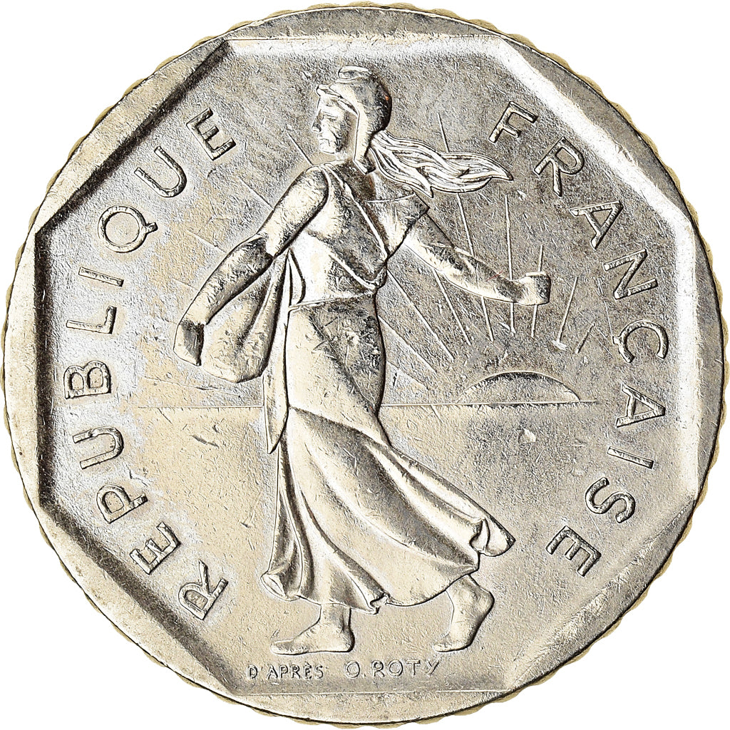 Coin, France, 2 Francs, 1980