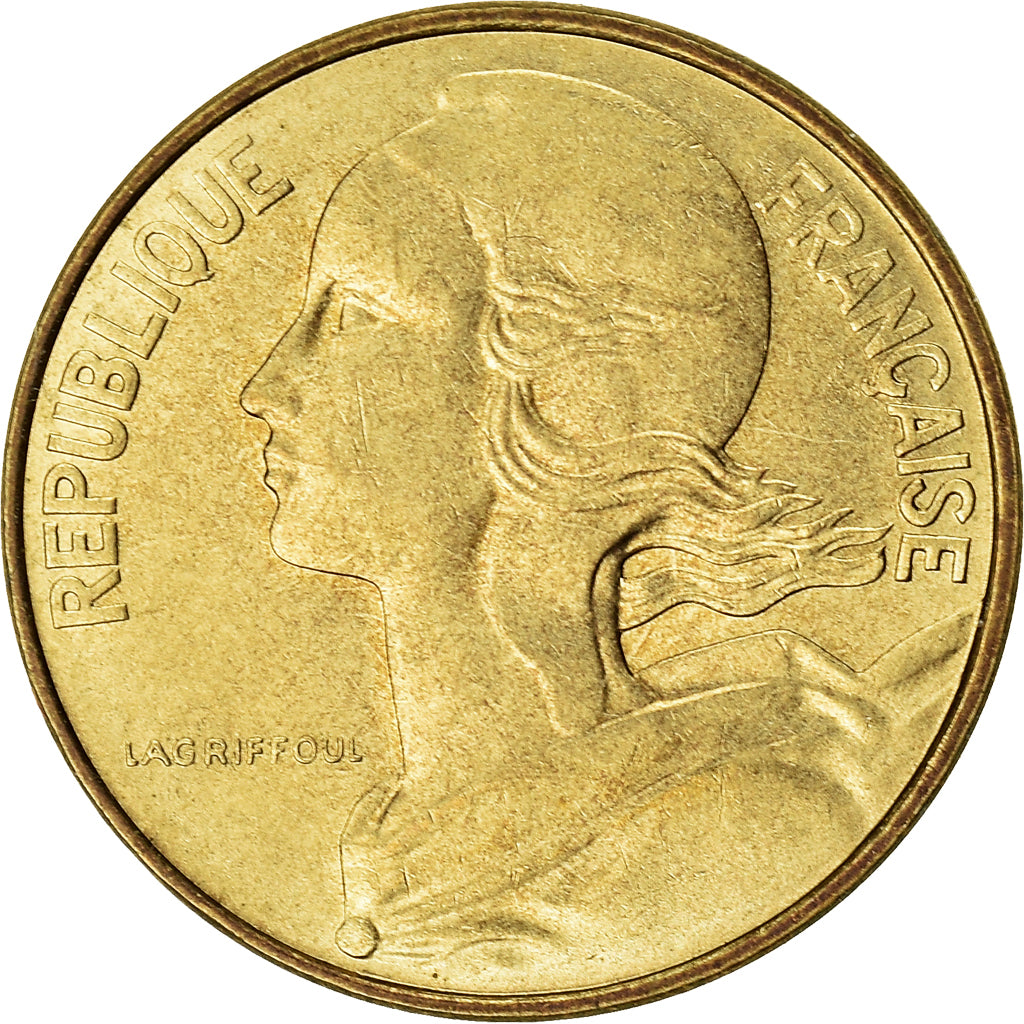 Munten, Frankrijk, 10 Centimes, 1985