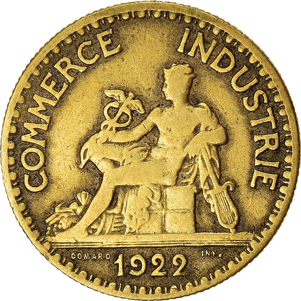 Münze, Frankreich, 50 Centimes, 1922