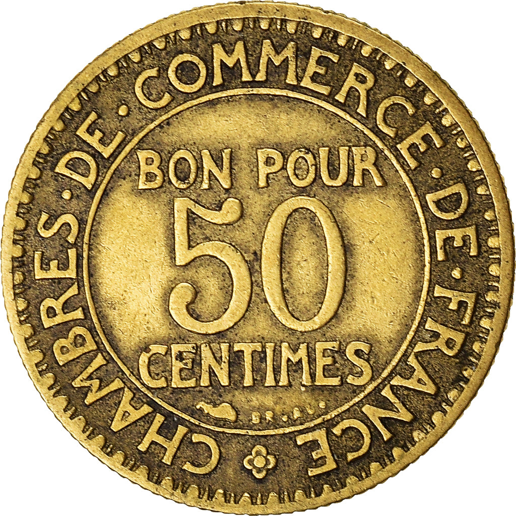 Münze, Frankreich, 50 Centimes, 1922