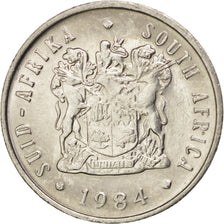 Coin, South Africa, 5 Cents, 1984, MS(63), Nickel, KM:84