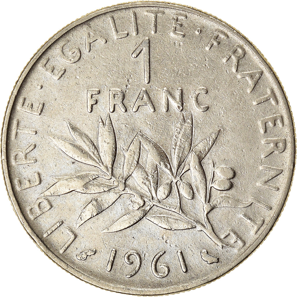 Moneta, Francja, Franc, 1961
