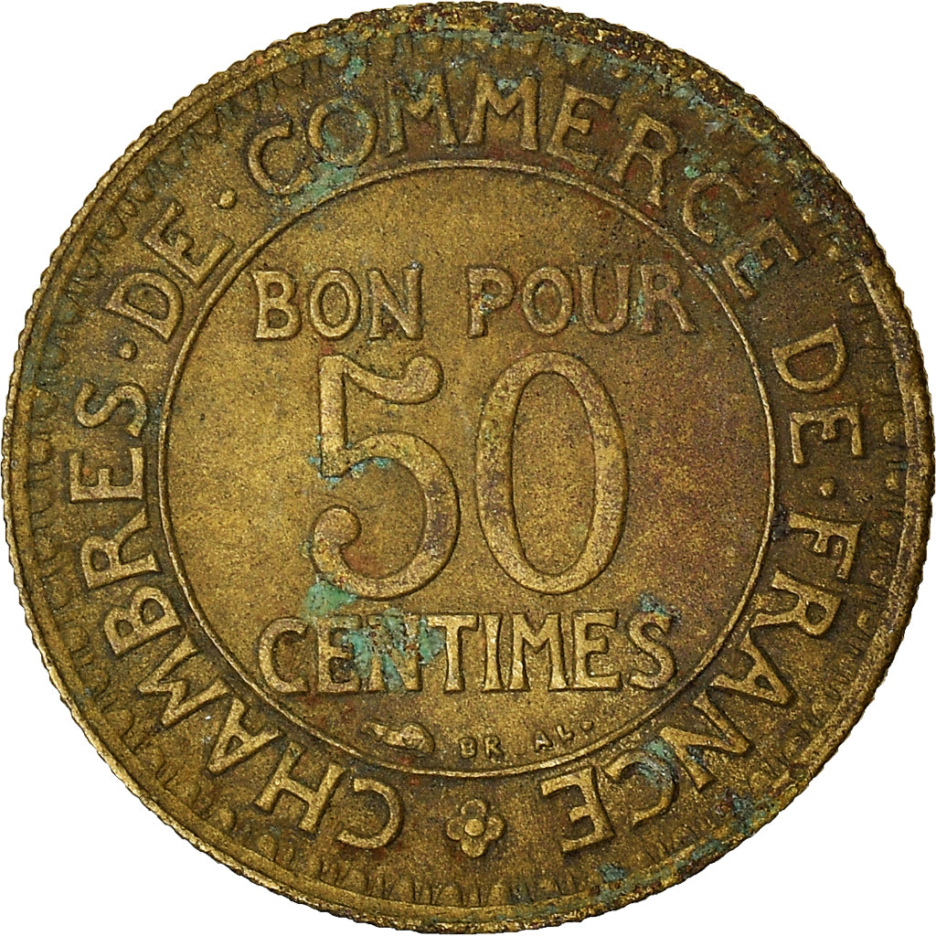 Moeda, França, 50 Centimes, 1927