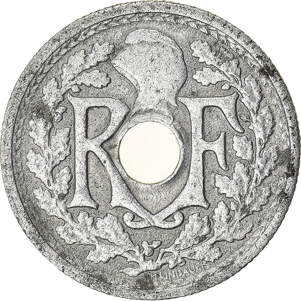 Coin, France, 10 Centimes, 1945