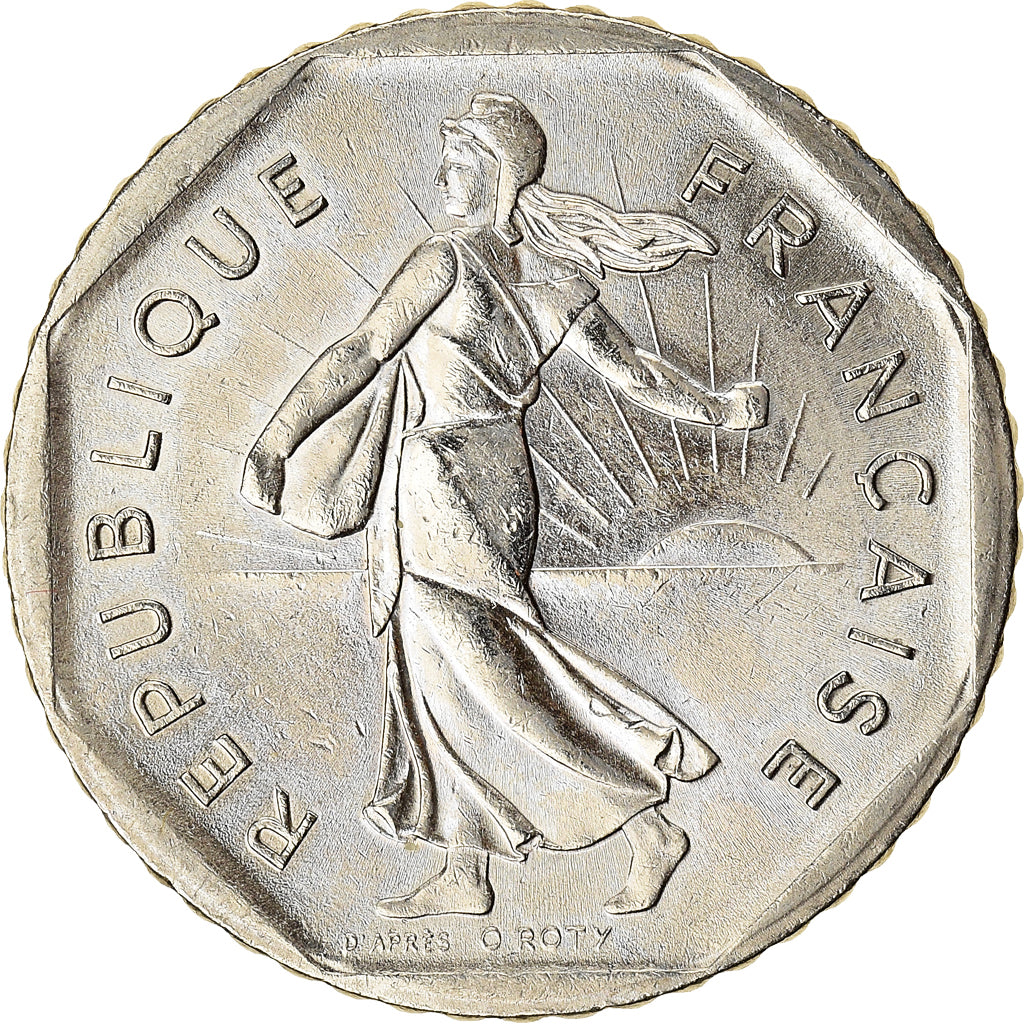 Munten, Frankrijk, 2 Francs, 1979