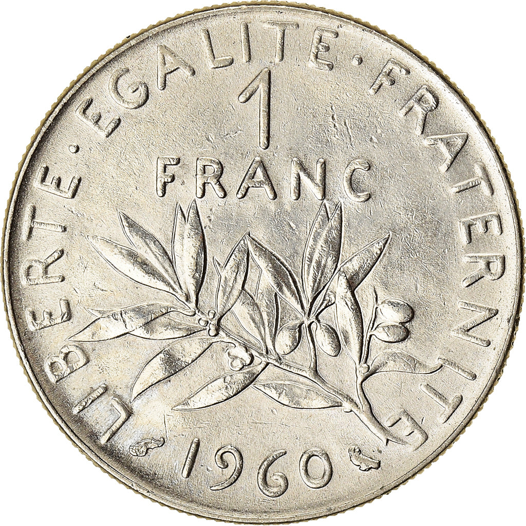 Moneta, Francja, Franc, 1960