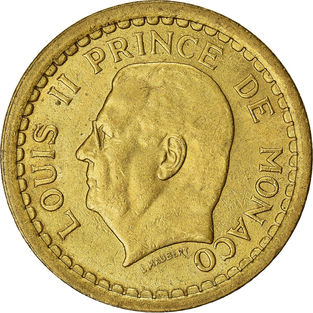 Moneta, Monaco, 2 Francs, 1943