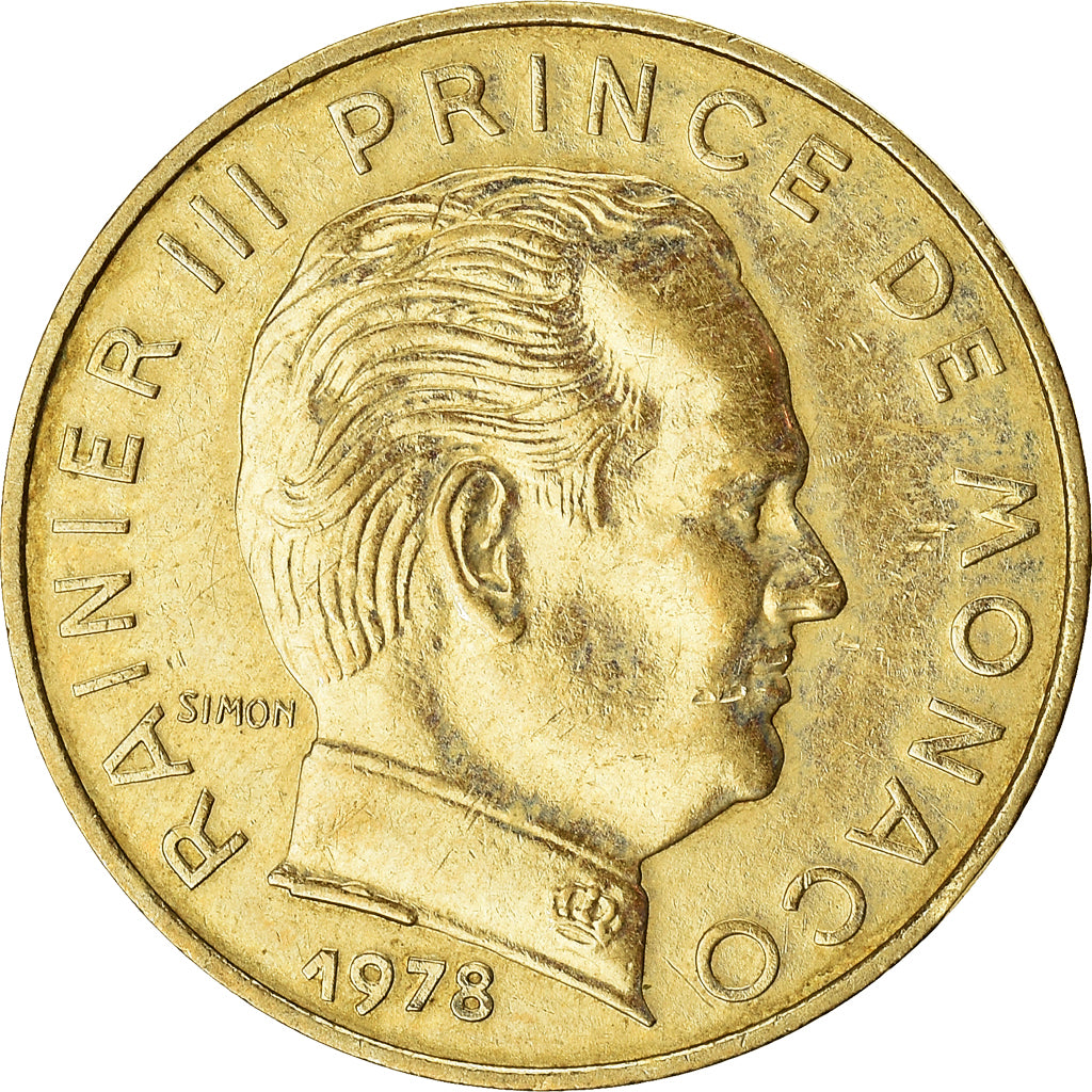Moneta, Monaco, 20 Centimes, 1978