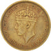 BRITISH WEST AFRICA, Shilling, 1939, KM #23, EF(40-45), Nickel-Brass, 23.6, 5.65
