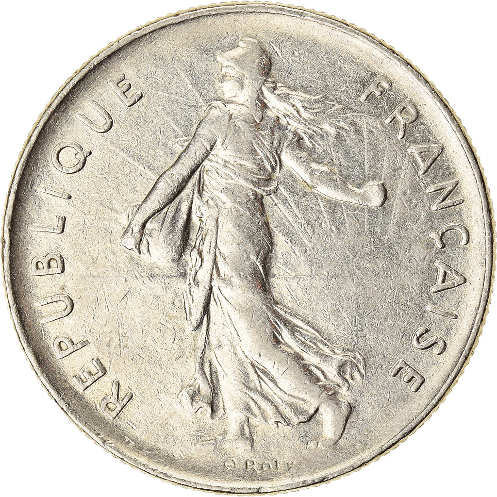 Coin, France, 5 Francs, 1974