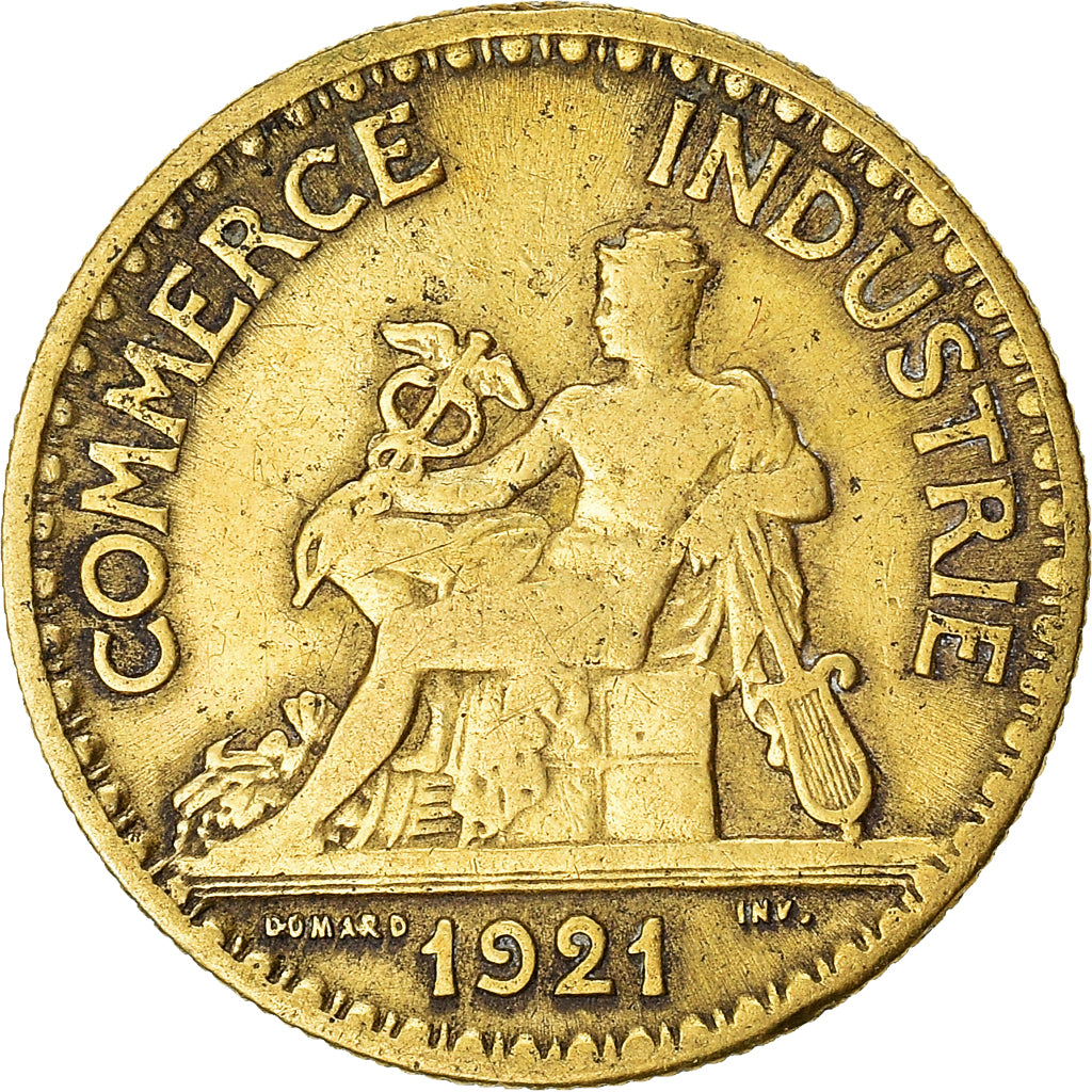Moneta, Francja, 50 Centimes, 1921