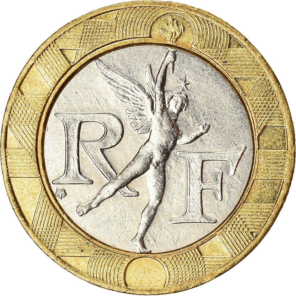 Moneda, Francia, 10 Francs, 1988