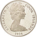 COOK ISLANDS, 20 Cents, 1974, Franklin Mint, KM #5, MS(60-62), Copper-Nickel,...