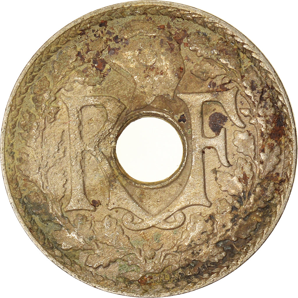 Moneta, Francja, 10 Centimes, 1935