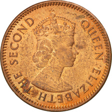 MAURITIUS, Cent, 1971, KM #31, AU(55-58), Bronze, 17.8, 1.95