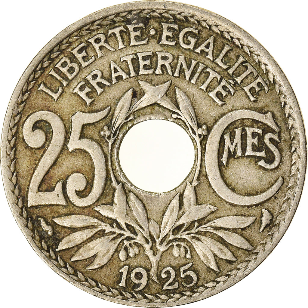 Münze, Frankreich, 25 Centimes, 1925