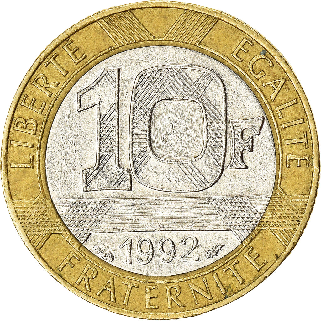 Münze, Frankreich, 10 Francs, 1992
