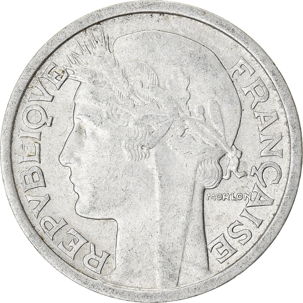 Munten, Frankrijk, 2 Francs, 1948