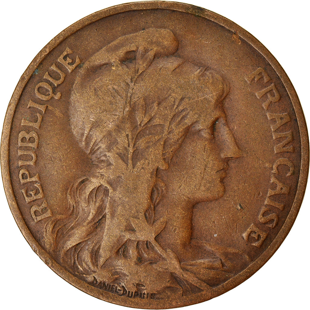 Moneta, Francja, 10 Centimes, 1911
