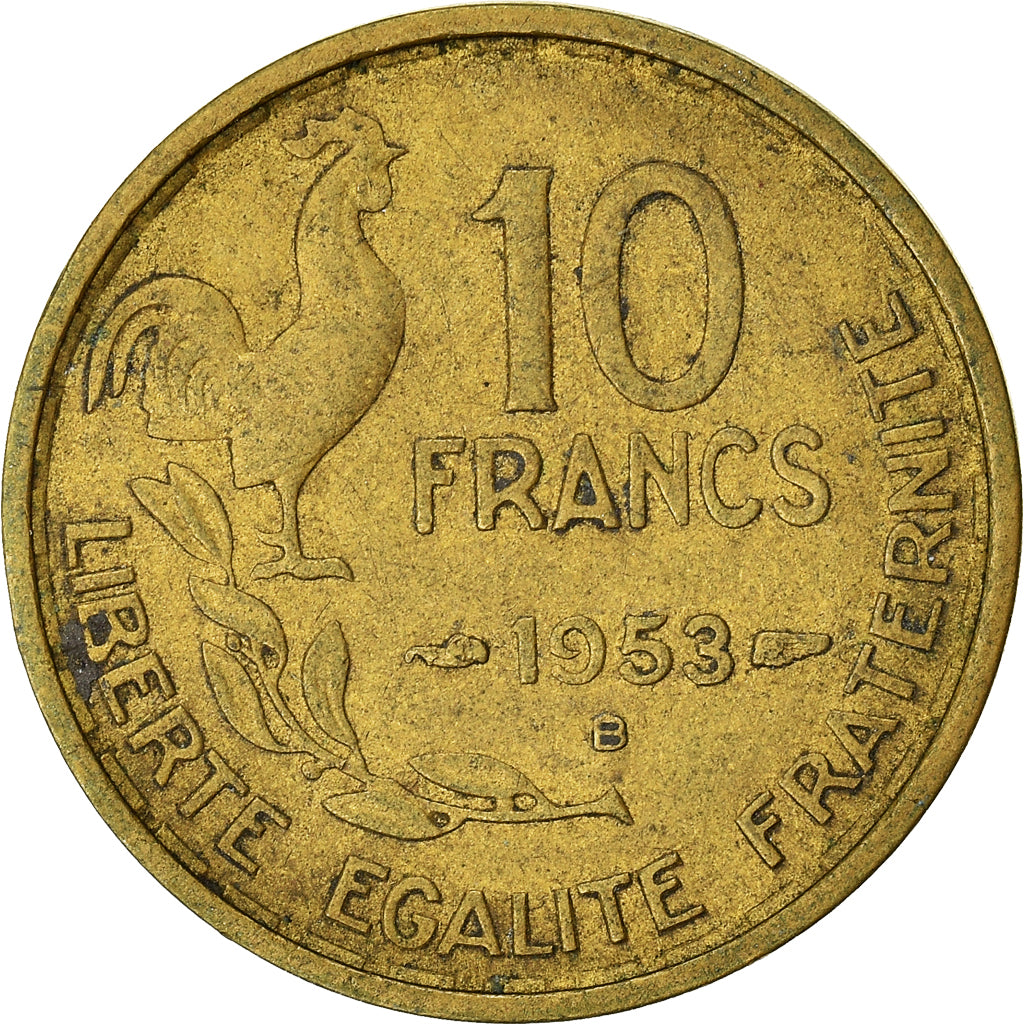 Münze, Frankreich, 10 Francs, 1953