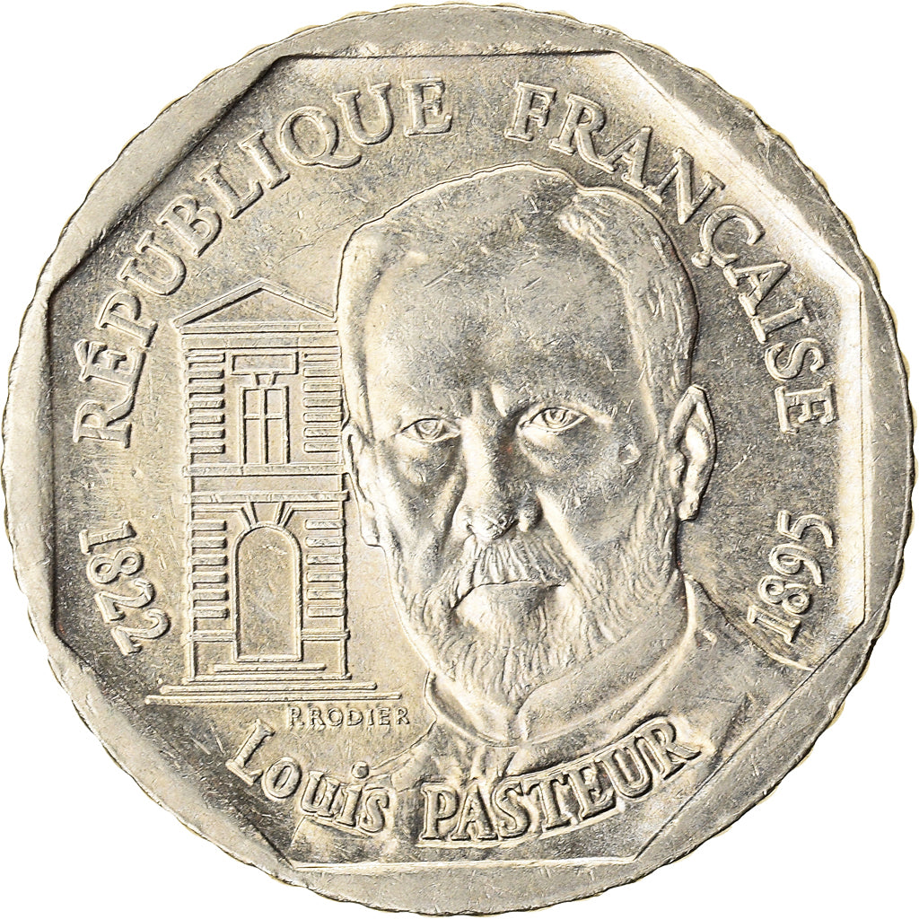 Münze, Frankreich, 2 Francs, 1995