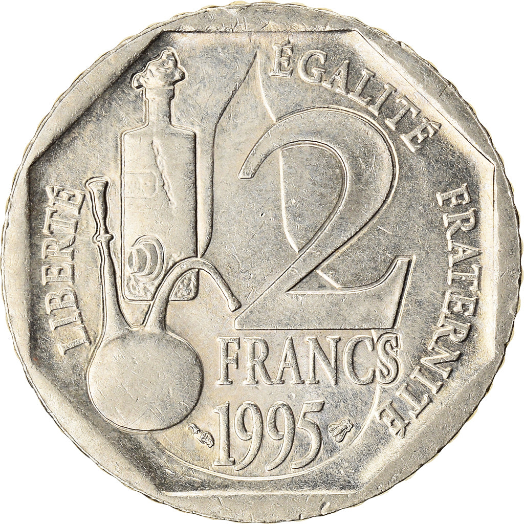 Münze, Frankreich, 2 Francs, 1995