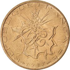 Munten, Frankrijk, 10 Francs, 1987
