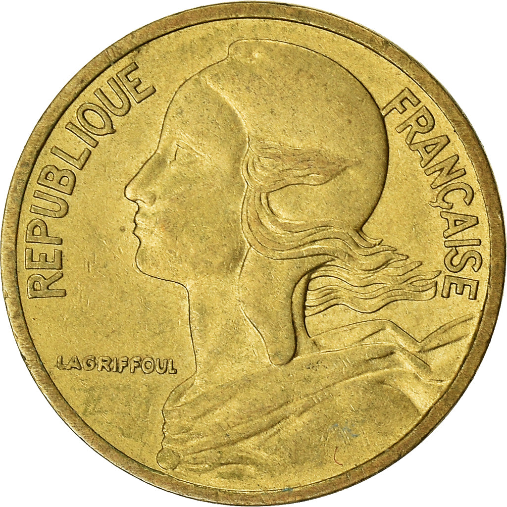 Coin, France, 5 Centimes, 1976